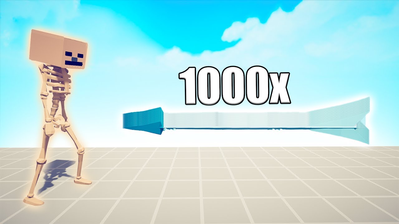 1000x OVERPOWERED ICE ARCHER vs UNITS - TABS | Totally Accurate Battle Simulator 2025