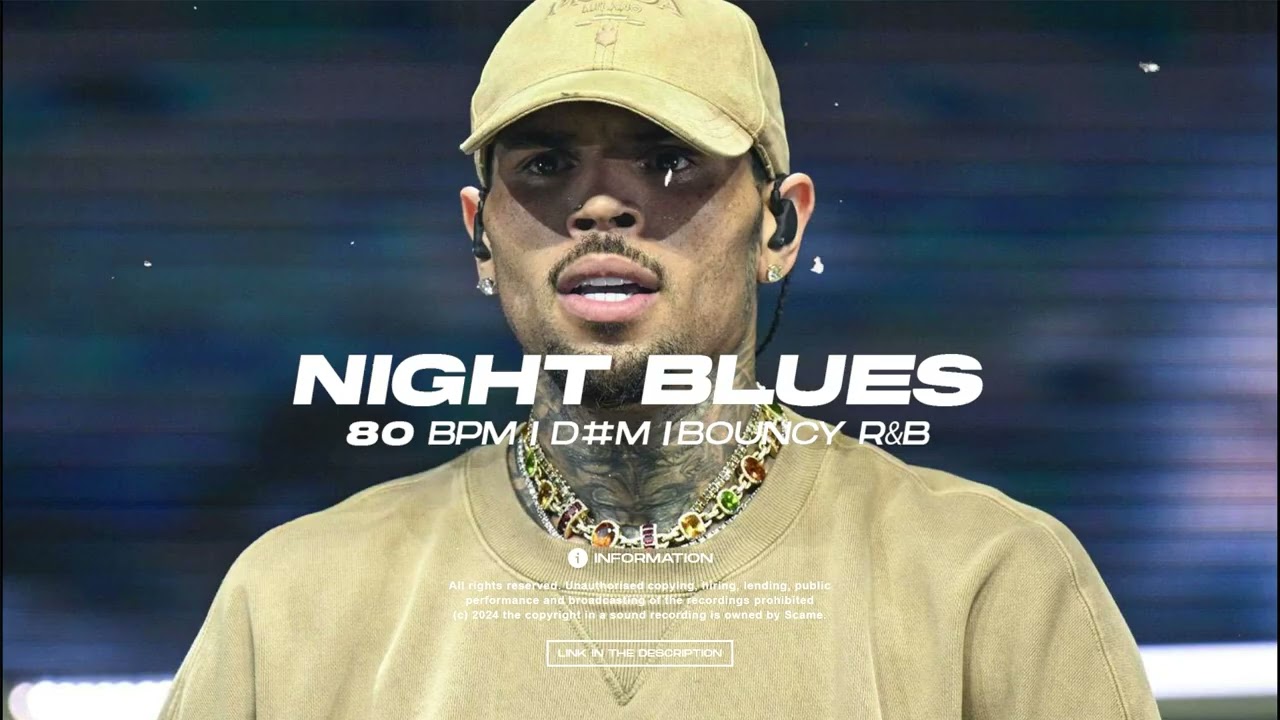 [FREE] Chris Brown x Tyga type beat - NIGHT BLUES | Bouncy R&B Instrumental