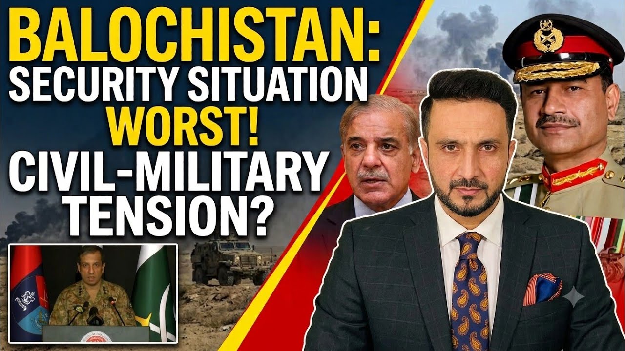 DG ISPR on Balochistan security situation | India is responsible for crisis in Pakistan |