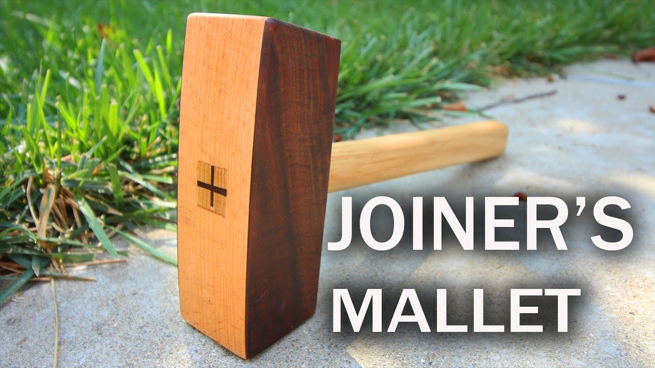 TRADITIONAL JOINER'S MALLET MADE FROM FIGURED WALNUT!