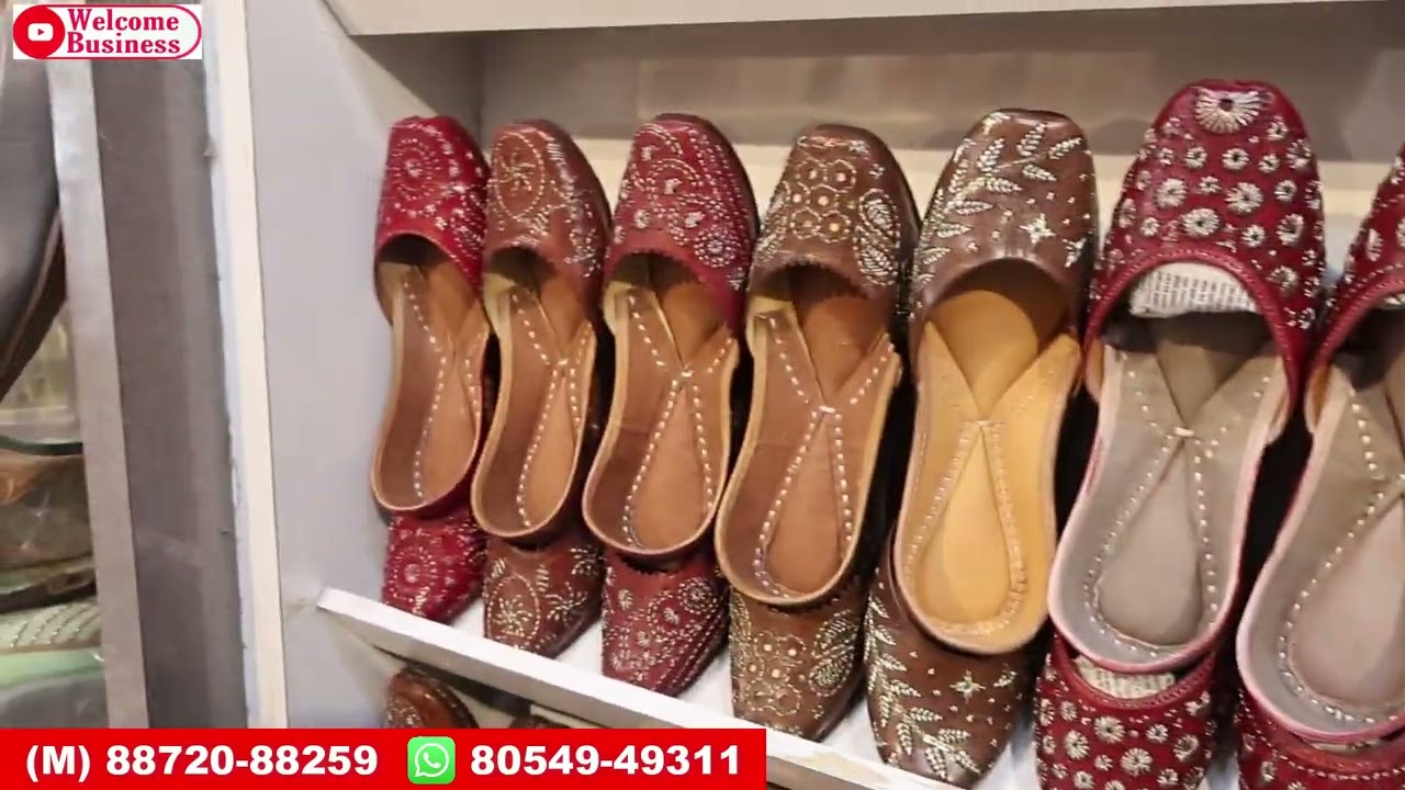 Wholesale में खरीदे Fancy & Punjabi Jutti || God Gift Footwear Punjabi जूतियों के King 👑 Ludhiana