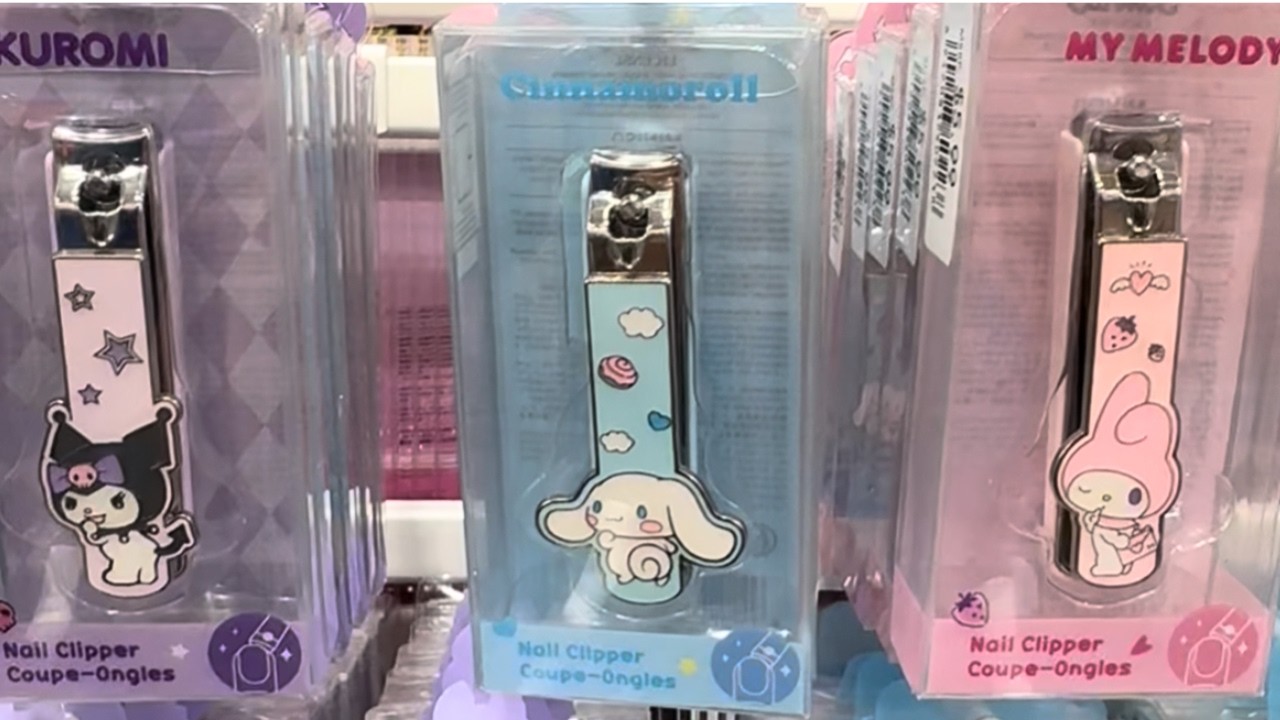 REVIEW: Sanrio Splash-Proof Nail Clippers