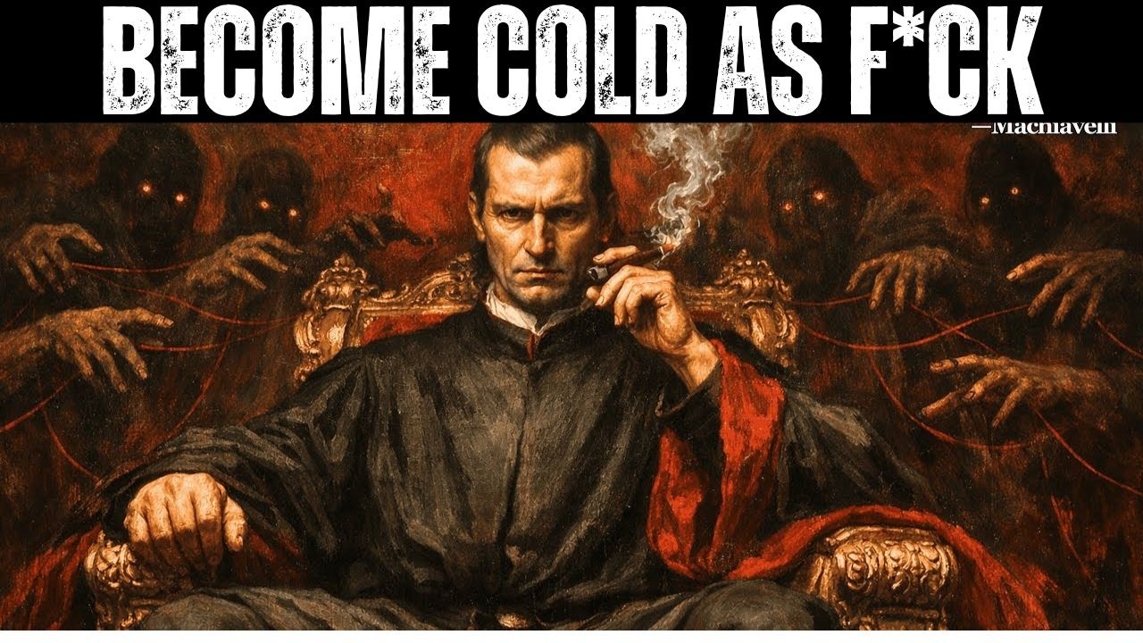 How a Man Becomes Cold Hearted and Strong – Machiavelli's Dark Psychology!