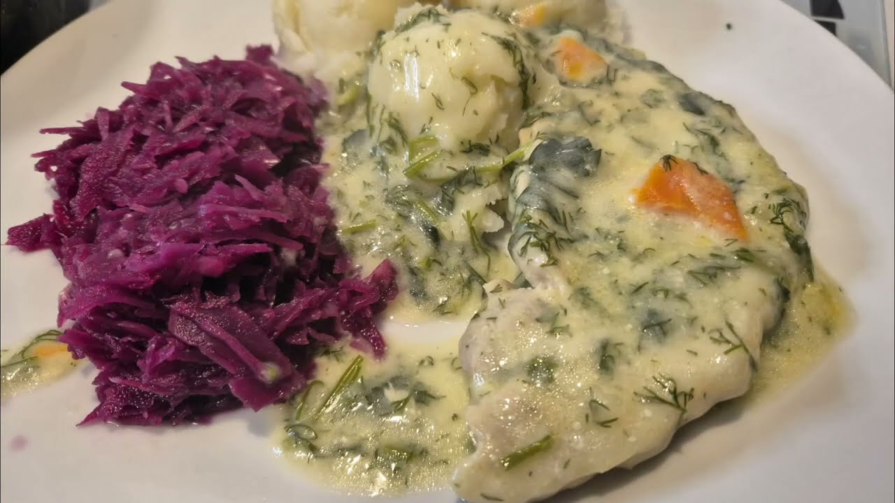 Kotlety schabowe w aksamitnym sosie warzywno-śmietanowym