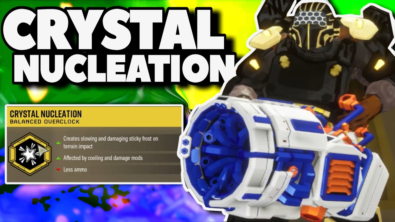 Driller Gets Sticky Ice - Deep Rock Galactic