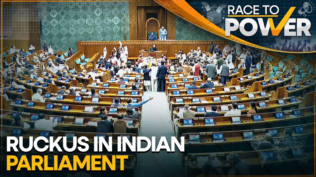Indian Parliament Erupts in Ruckus, Rahul Gandhi Throws Traitor Jibe at Ravneet Bittu |Race To Power
