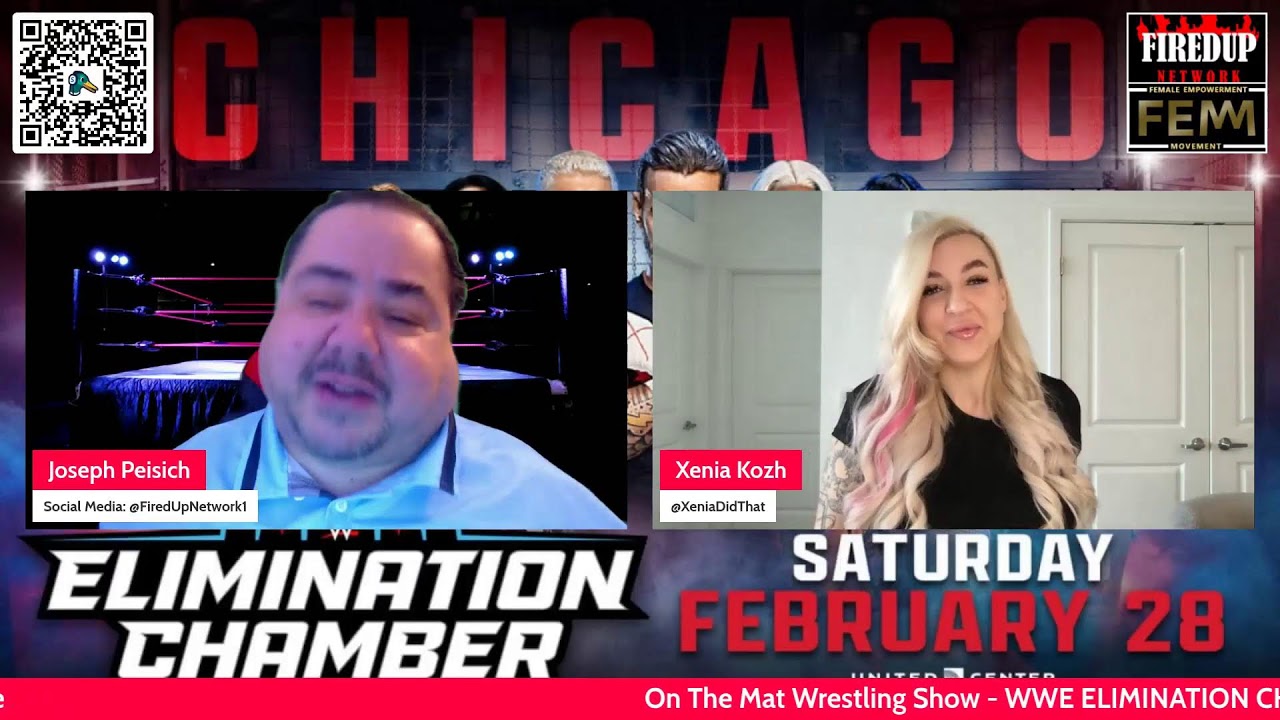 ON THE MAT WRESTLING SHOW WWE ELINATION CHAMBER PREVIEW & PICKS #WWE #Wrestling #WWEChamber