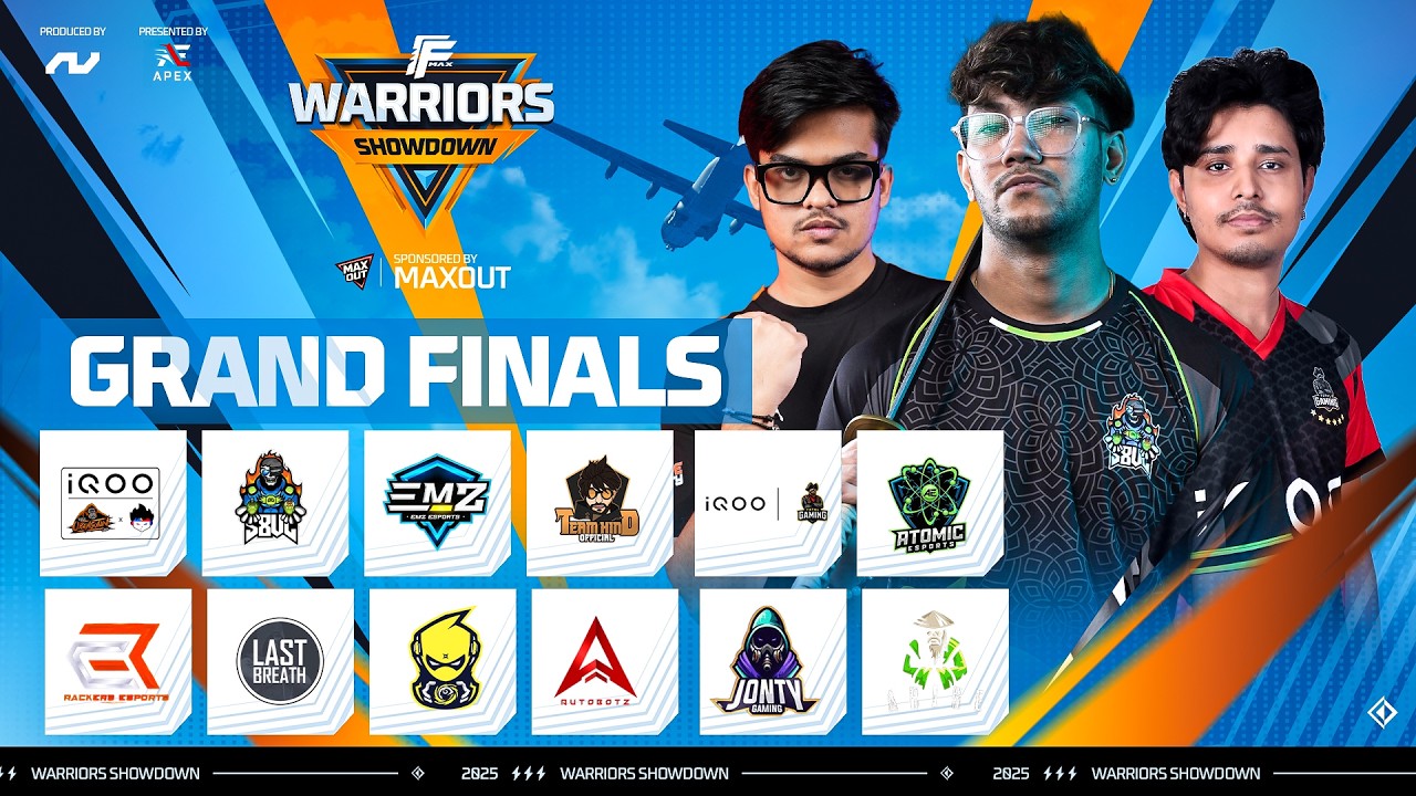 Apex Presents Warrior Showdown | Grand Finale | Ft IQOO TG, IQOO OG X TSG, S8UL, ARISE