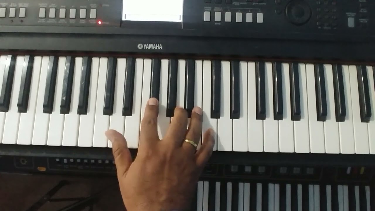 Cómo tocar Sergio el Bailador empleando la técnica en el teclado.