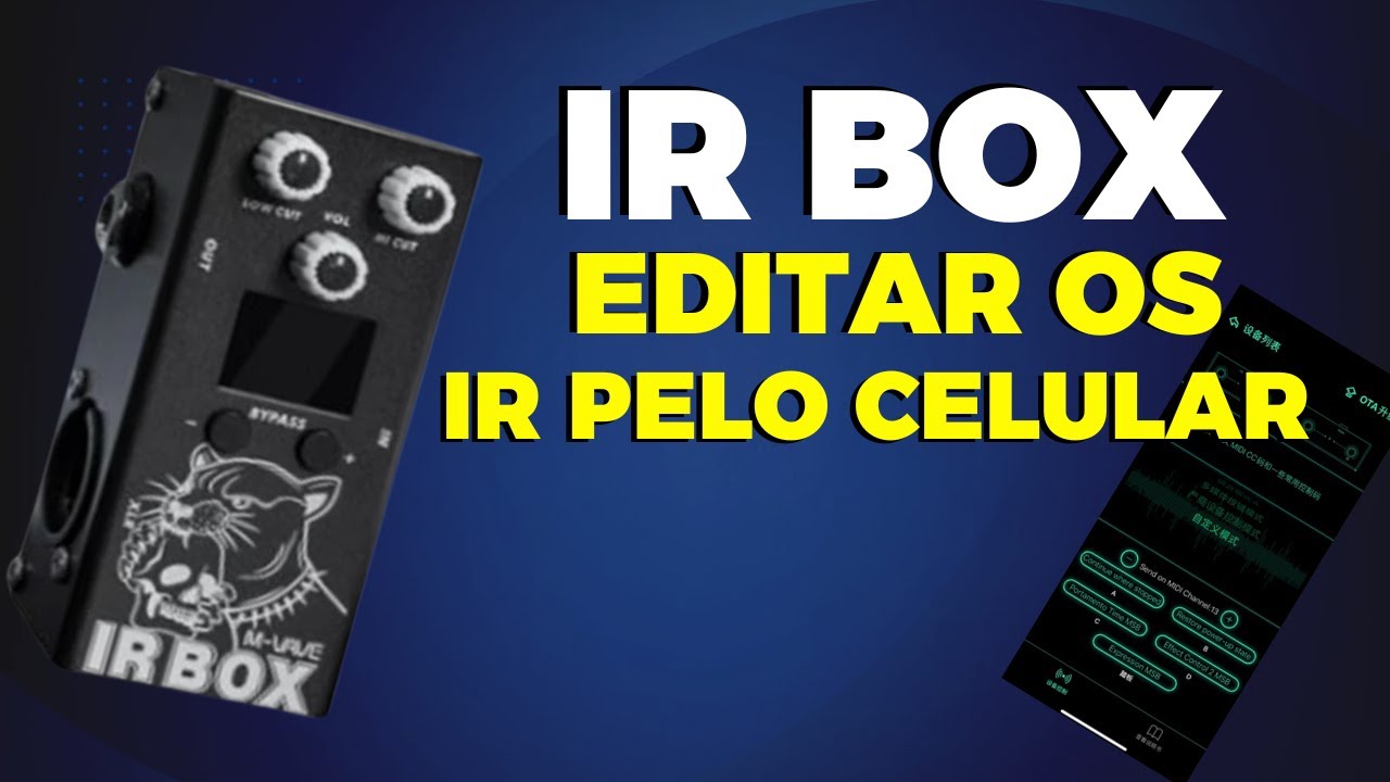 IR BOX Como Editar os Ir Pelo Celular -- É Incrivel o que da Pra fazer com O IR BOX
