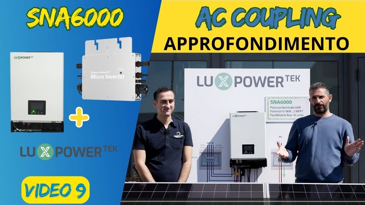 LUXPOWER AC COUPLING con Enegiasolare100