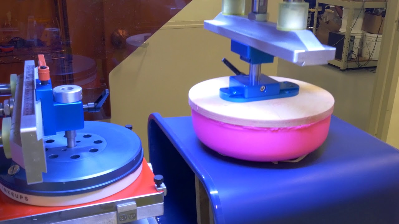 One color large image pad printer