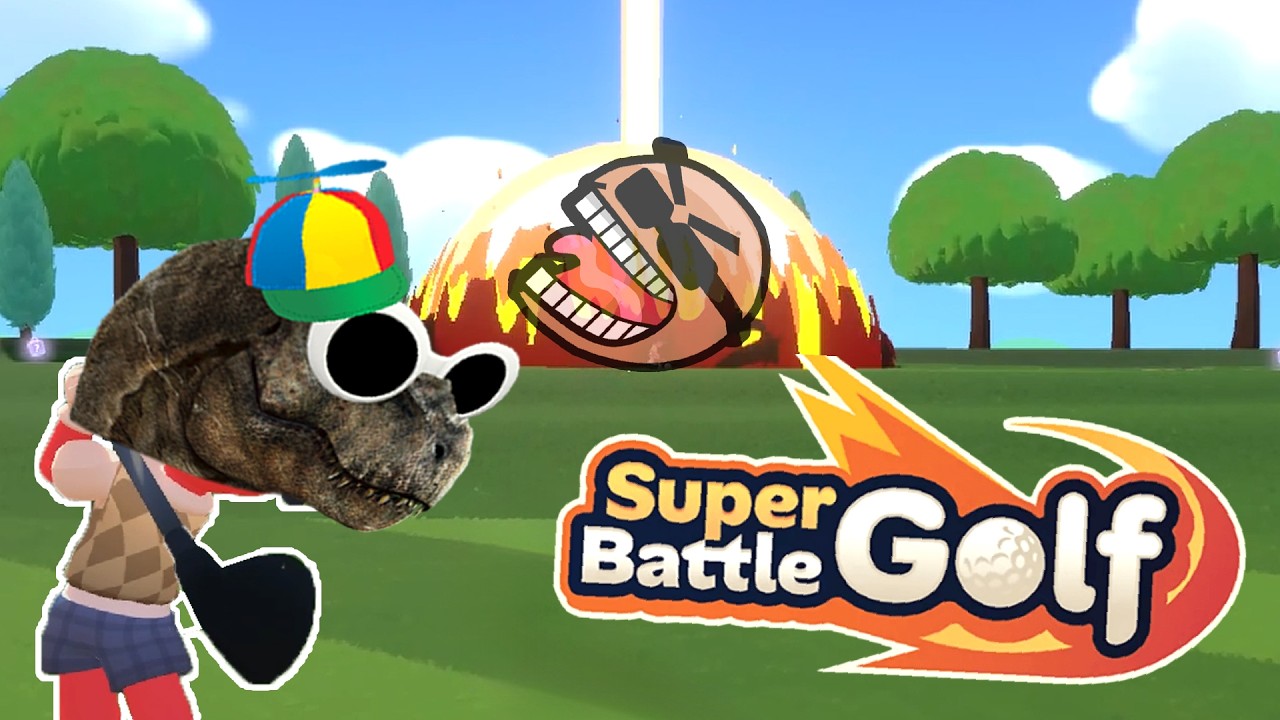 BATTLING IN GOLF!! - Super BattleGolf funny moments