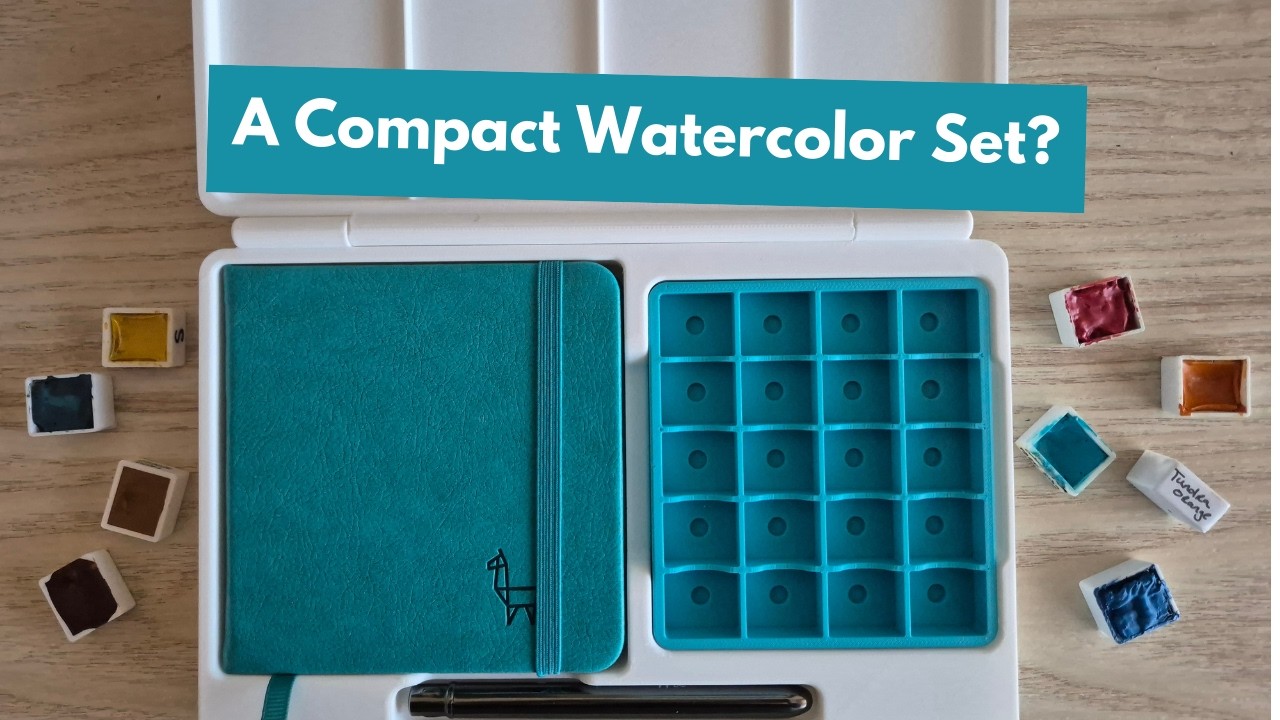 Etchr Field Watercolor Set  🌟 Chatty Schmincke palette set-up 🌟
