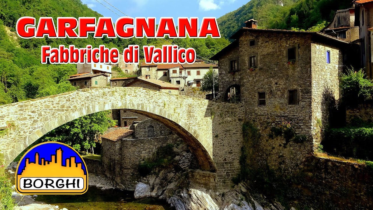 Fabbriche di Vallico e la Cascata del Pendolino - di Sergio Colombini (Video 4K)