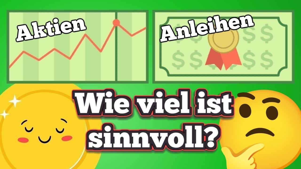 Wie viel Anleihen-ETF braucht dein Portfolio als Beimischung zu Aktien-ETF?