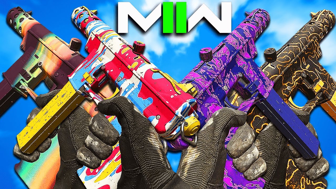They added 12 NEW Camos to MW2 and I'm startin to swell up