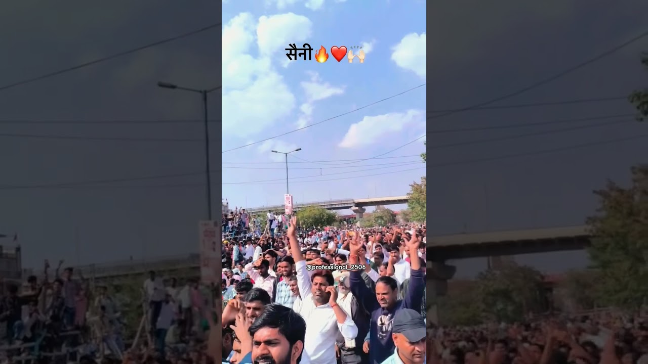 Saini reservation protest, Jaipur #ytshorts #shorts #shortsvideo #music #saini #trending
