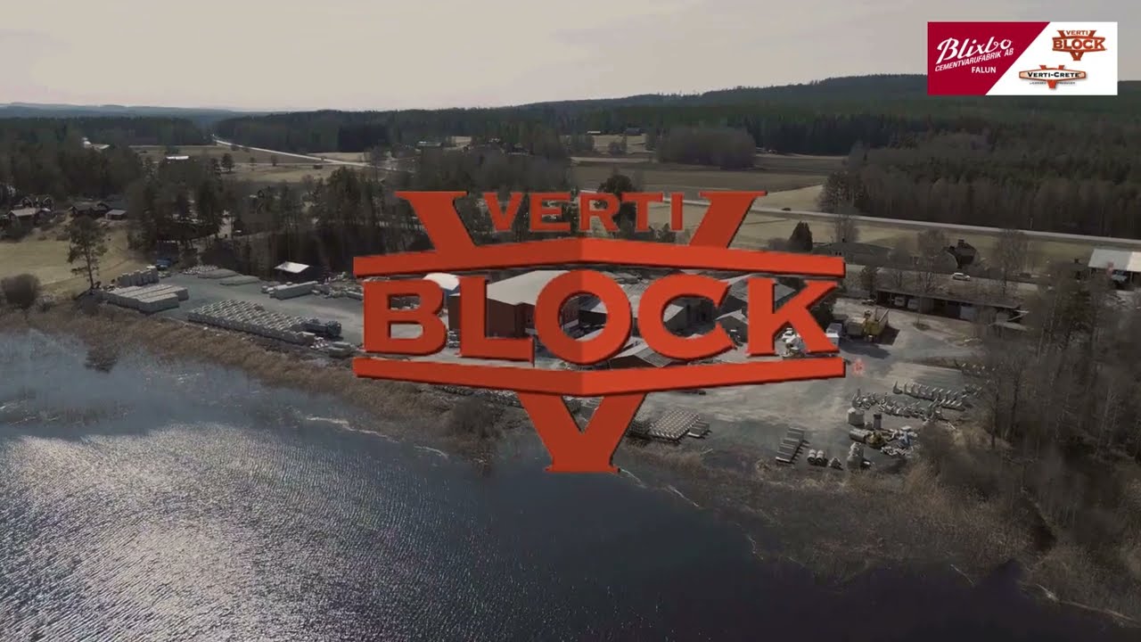Blixbo Cementvarufabrik | Sveriges Verti-Block och Verti-Crete tillverkare