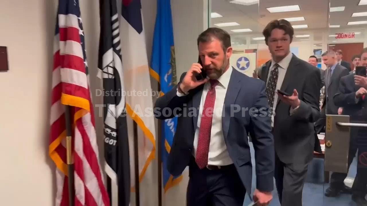 Sen. Markwayne Mullin leaves office as Trump announces DHS secretary nominee