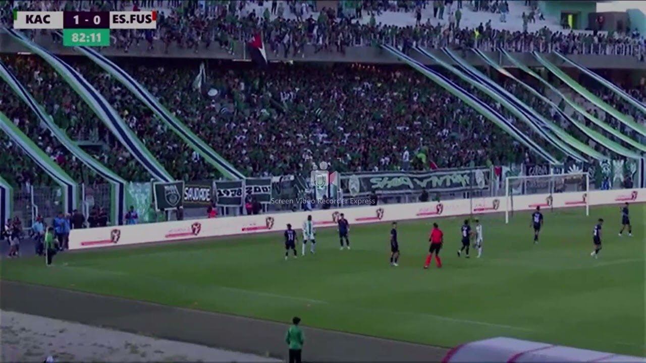 La Banda Verde Helala Boys at Stade Municipal kenitra KAC vs ES.FUS  HB-07