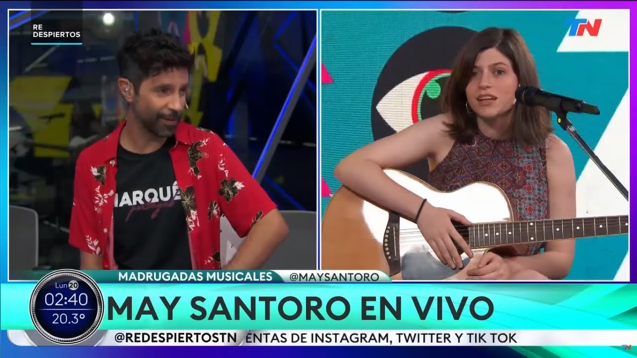 May Santoro en Re Despiertos (TN) - Entrevista completa (Enero 2025)