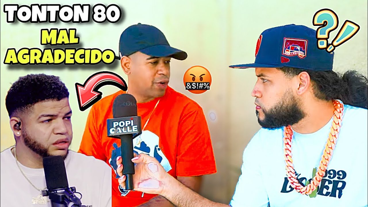Tonton 80 se killa feo con Luinny corporan - y no le agradece