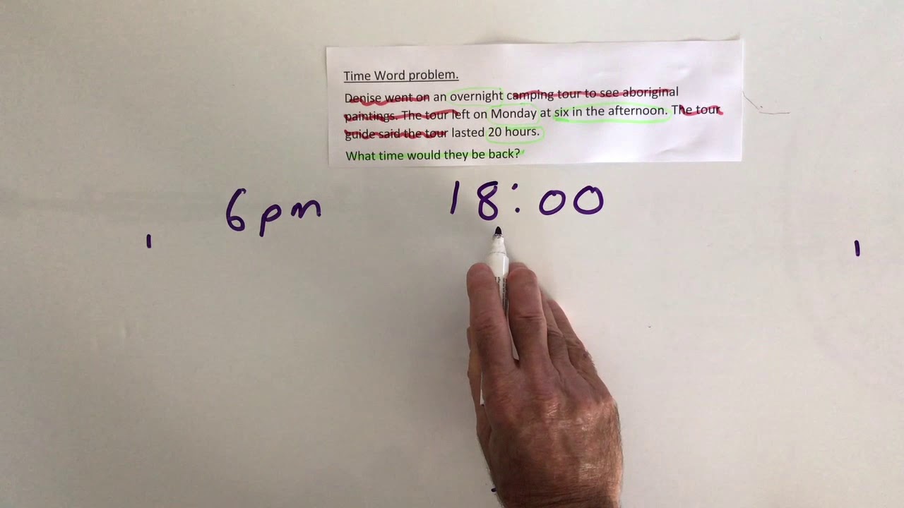 Year 5 - MATHS - Time word problems