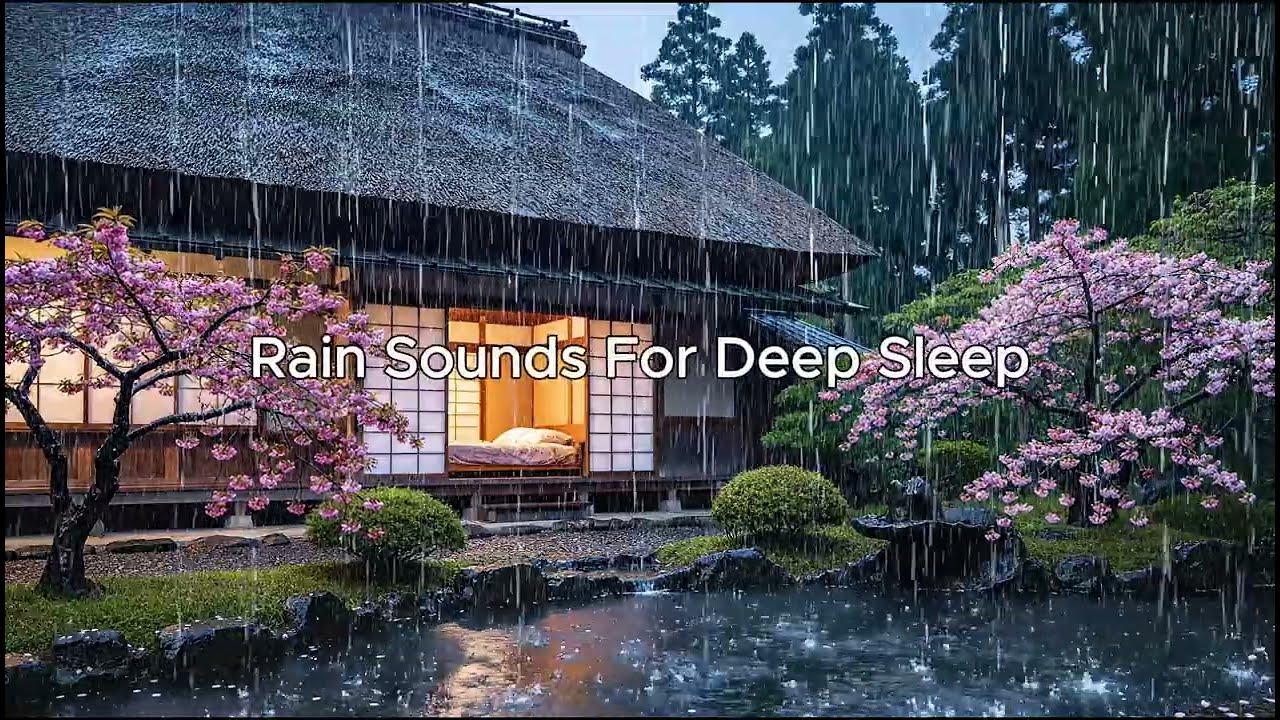 Relaxing Rain Sounds for Deep Sleep | Soft Rain to Calm Your Soul