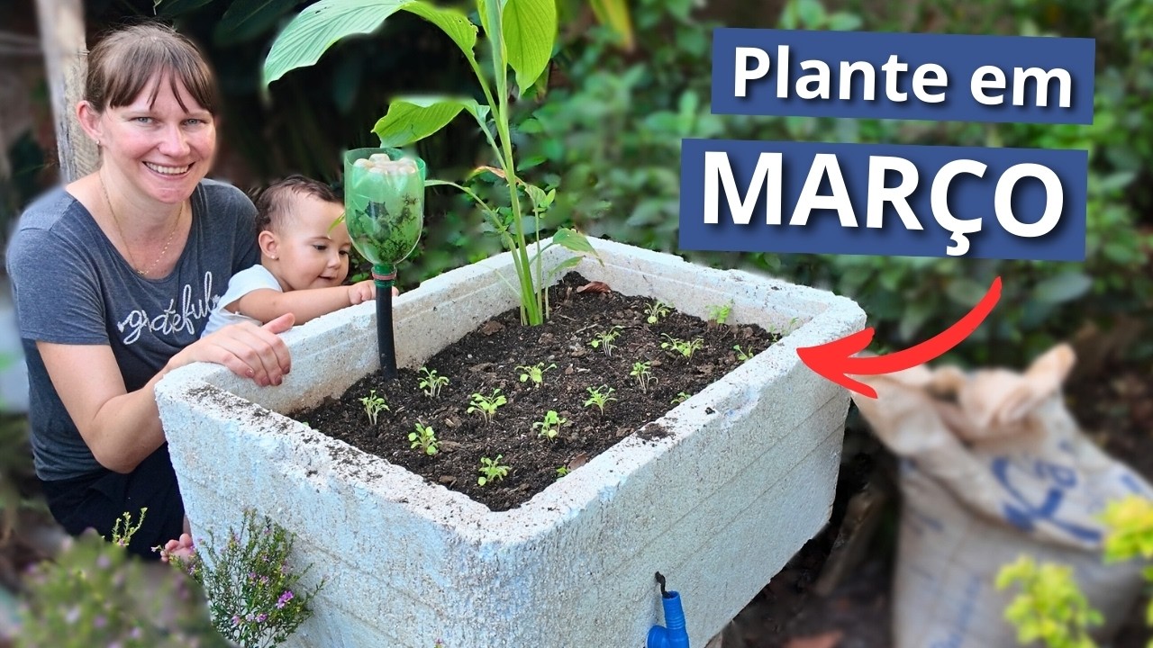 O que Plantar em MARÇO de 2026? Calendário de Plantio Completo
