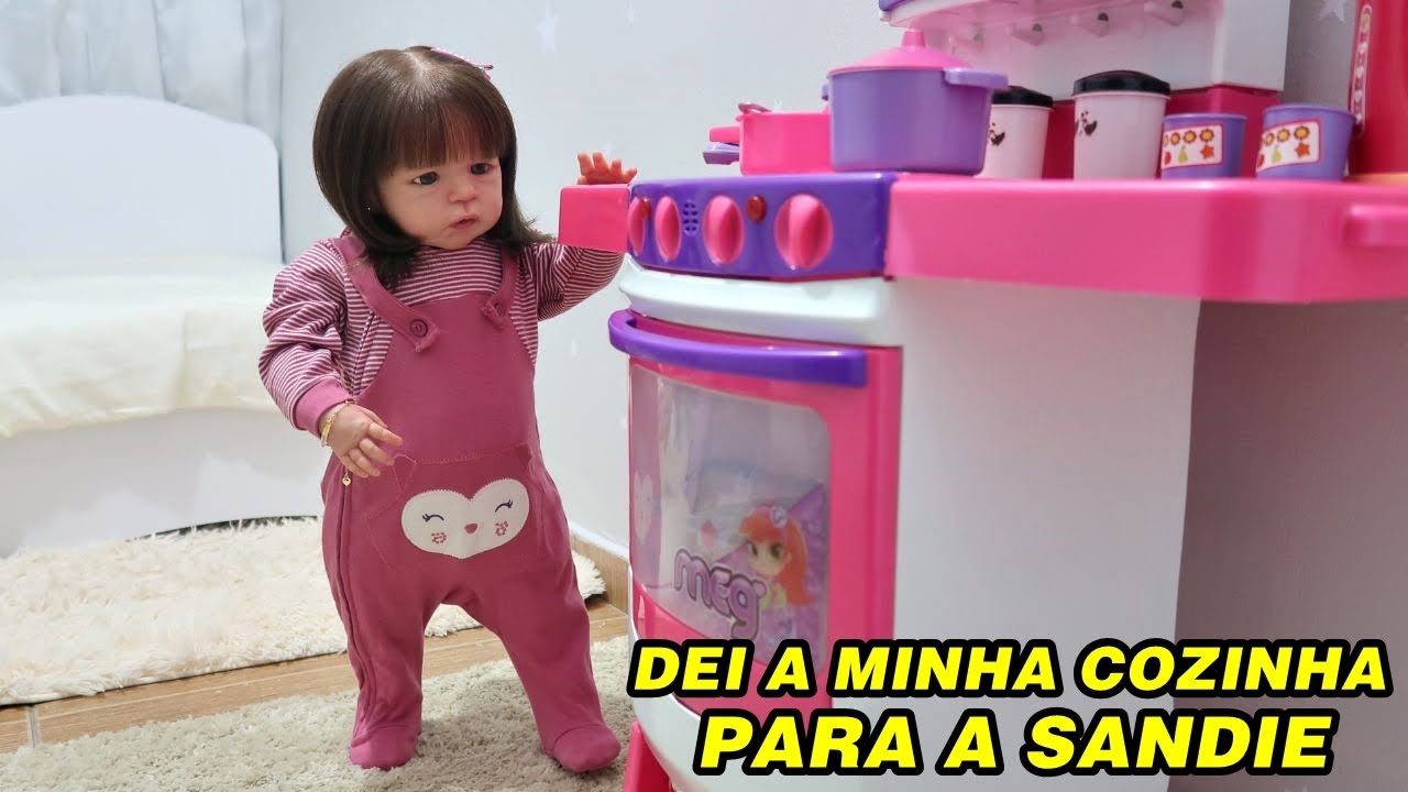 DEI A MINHA COZINHA ANTIGA PARA A SANDIE - MONTAMOS JUNTAS!