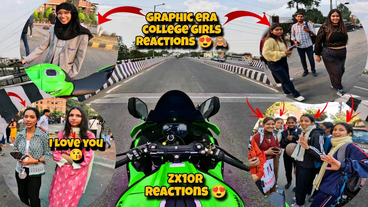 Kawasaki ZX10R Shocking Girls Reactions & ZX10R Shocking Girls Reactions & Best ZX10R Girls Reaction