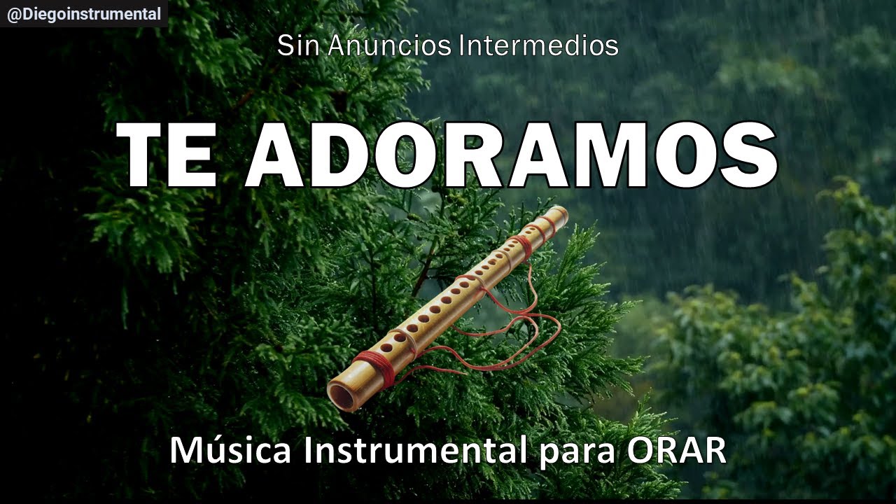 Musica Instrumental Cristiana / TE ADORAMOS - SIN ANUNCIOS / Música para Orar y Meditar.