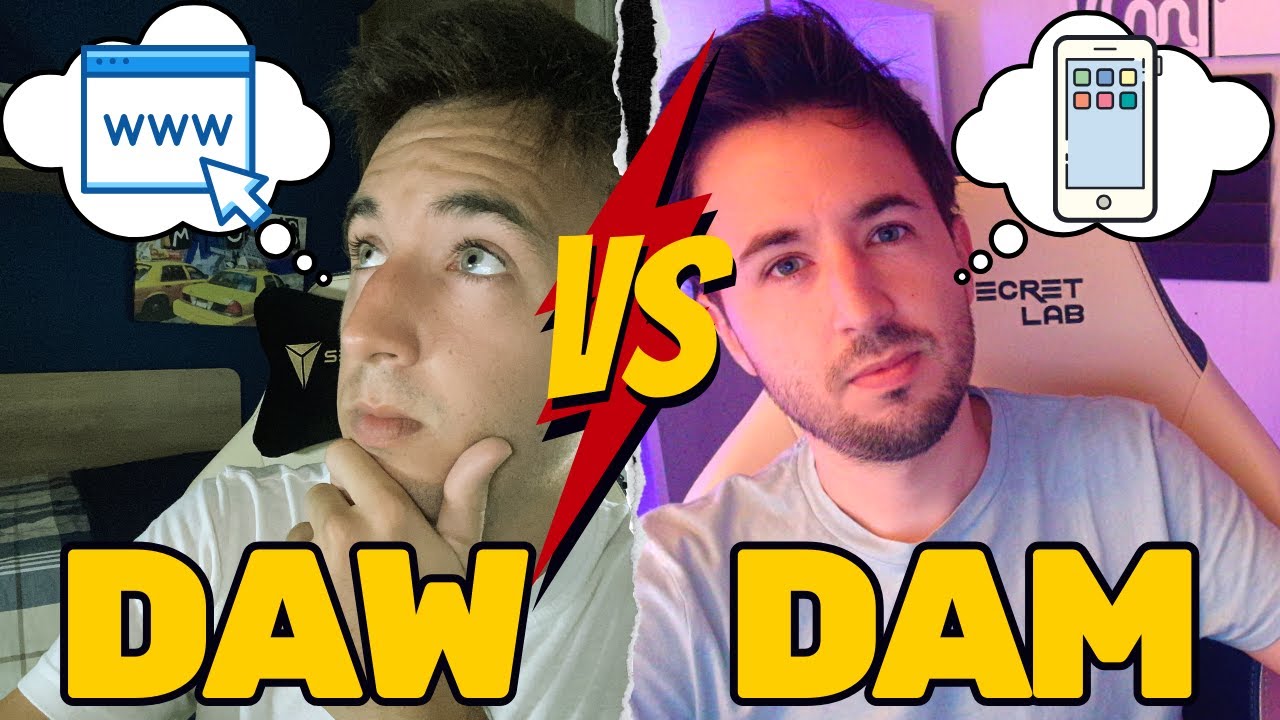 DAW o DAM ¿Cuál es MEJOR para ser PROGRAMADOR?