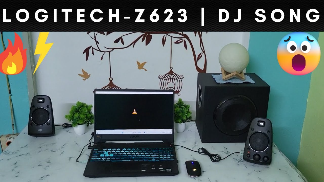 Logitech Z623 DJ Song Sound Test | तबाही मचा दिया कमरे में