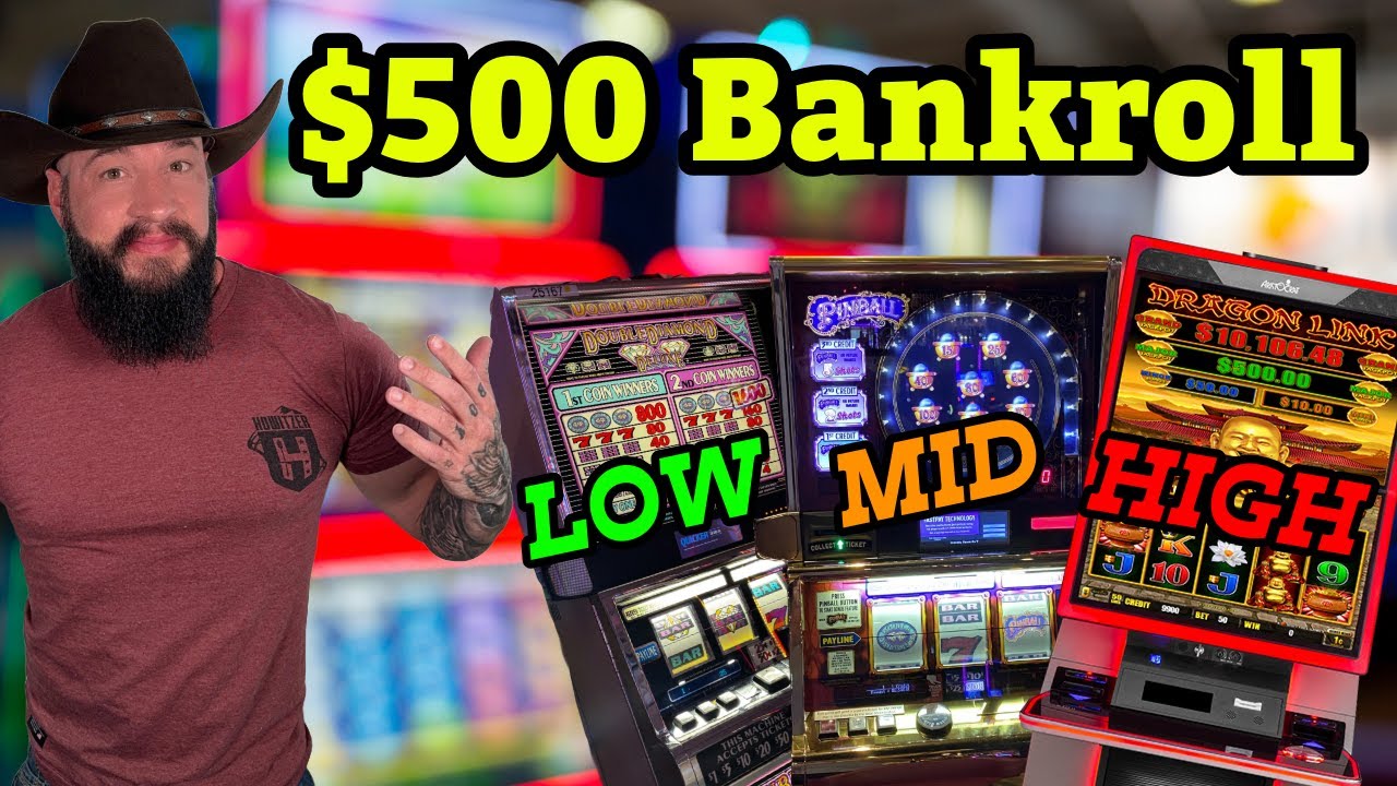 $500 Bankroll demonstrating Slot Volatility 🎰 LIVE PLAY! ⭐️ How to Pick a Slot Machine