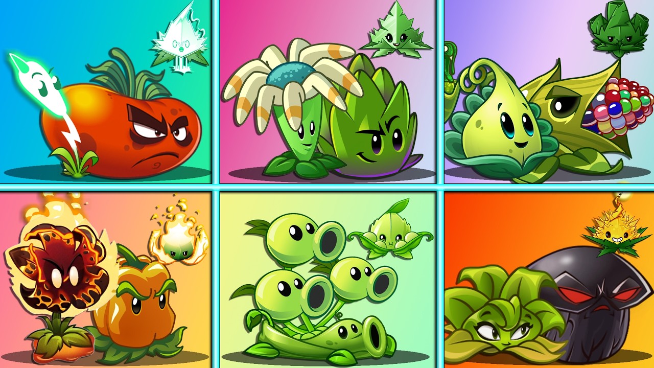6 Best Team Plants & MINT Battlez - Which Team Will Win? - PvZ 2 Challenge