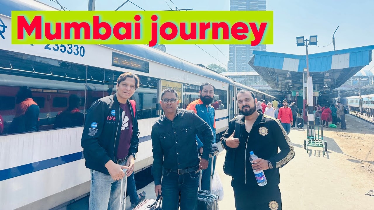 “ From Ahmedabad To Mumbai By Train 🚂 “