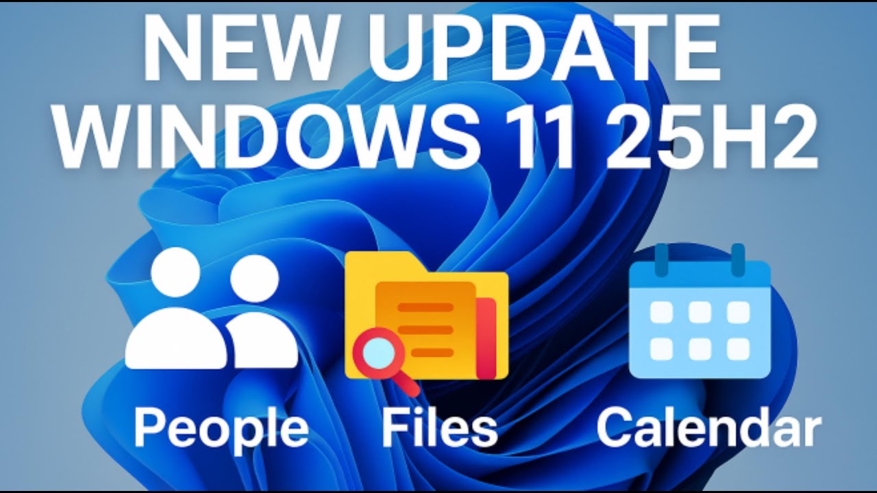 Windows 11 25H2 Update MS Companion Apps (Files, People, Calendar) # install Files People & Calendar