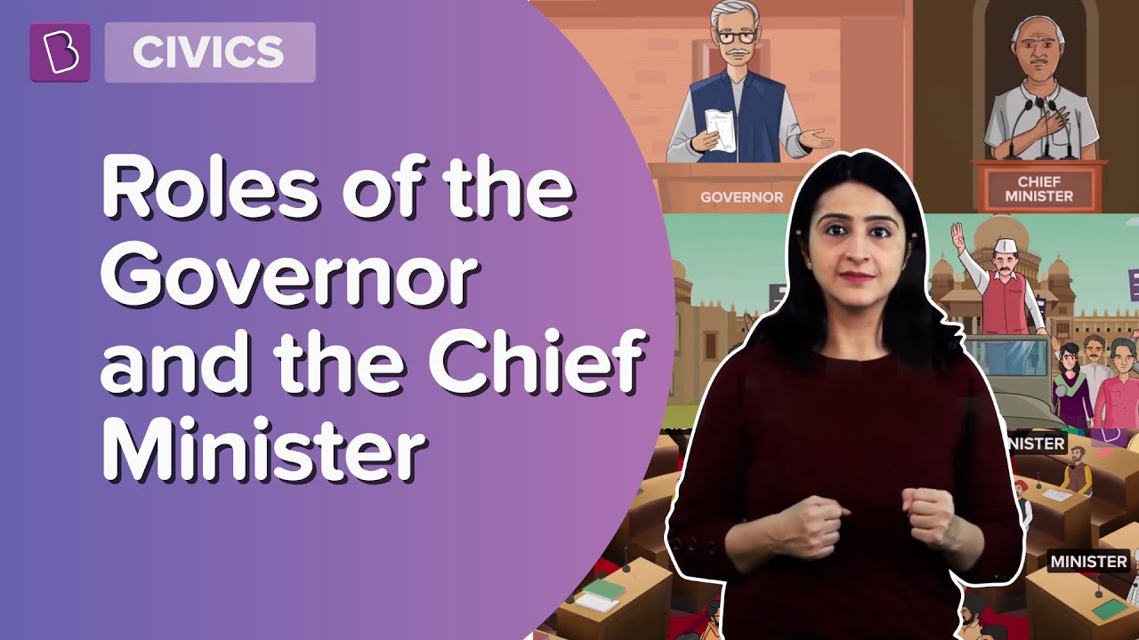 Roles Of The Governor And The Chief Minister | Class 8 - Civics | Learn With BYJU'S