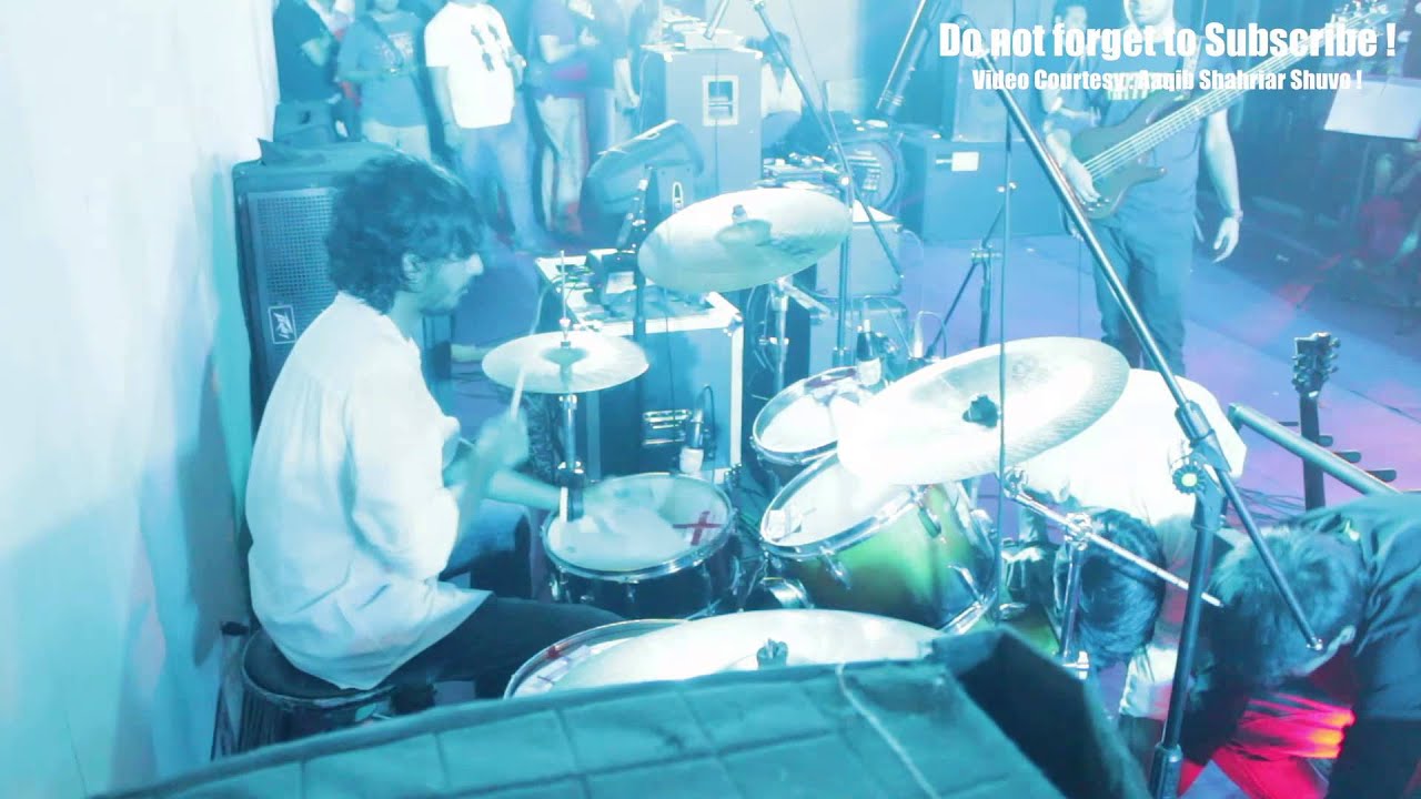 Artcell Chayar Ninad & Ghune Khawa Rodh Drum Cam Live 23rd March 2015 @ KIB, Ahsanullah University.