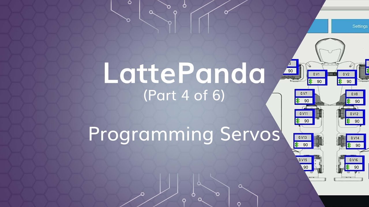 Tutorial - LattePanda (Part 4 of 6) Programming Servos