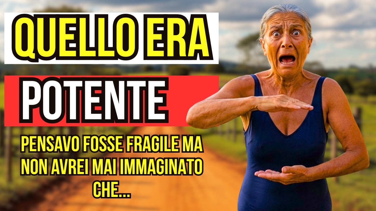 PENSAVO FOSSE FRAGILE… MA QUELLO ERA PIÙ POTENTE DI QUANTO IMMAGINASSI... LA VERA STORIA DI NONNA