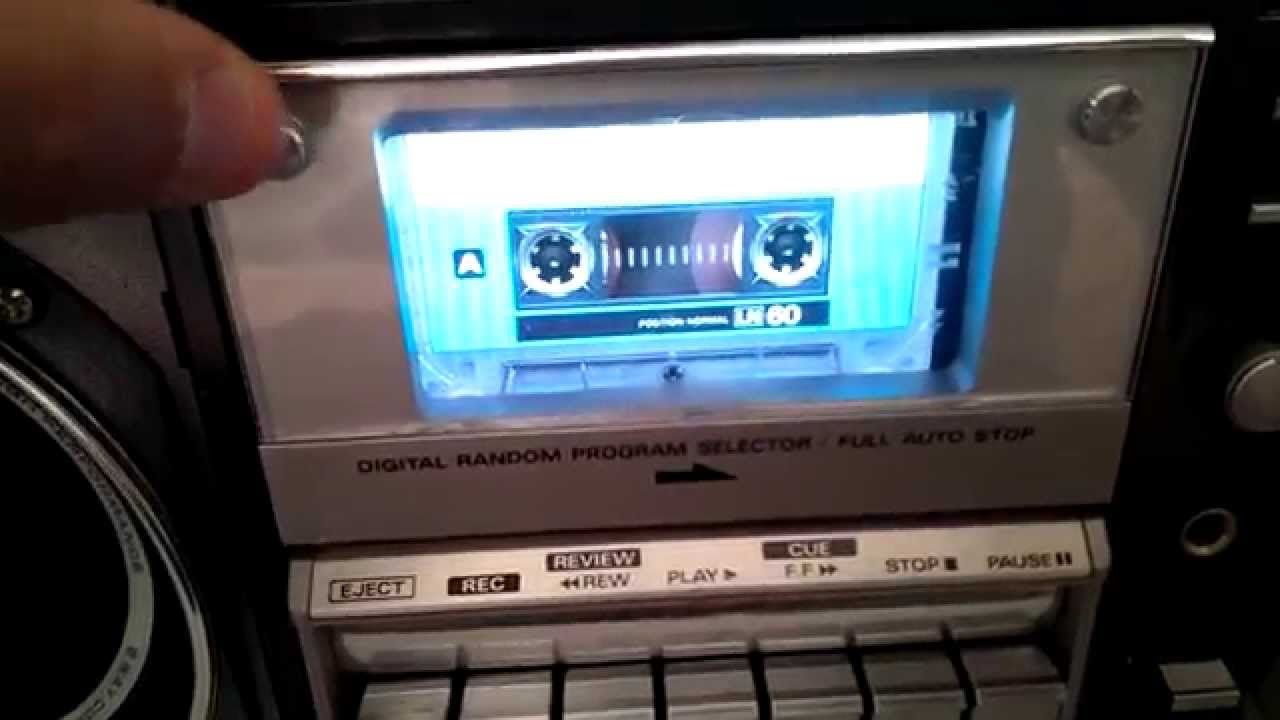 Hitachi trk8190 boombox ghettoblaster custom built