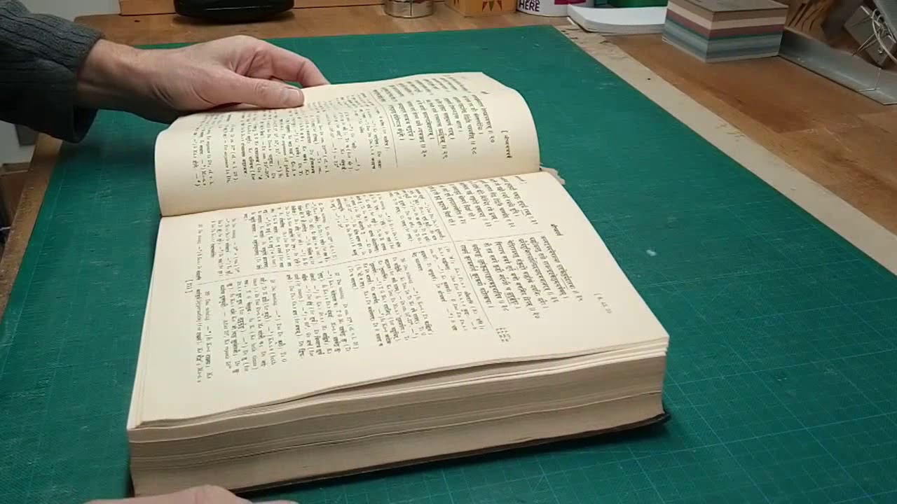 Bookbinding - The Trouble with Grain