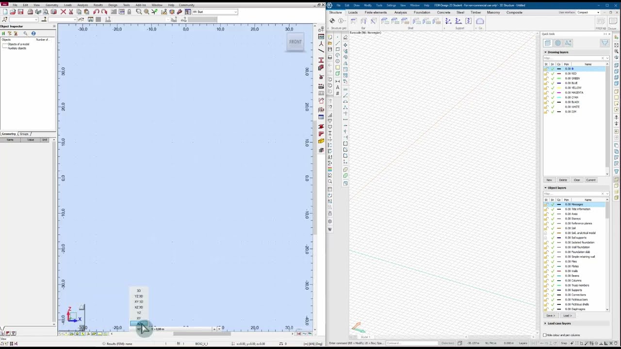 Robot Structural Analysis &FEM-Design 23 | Buckling Analysis
