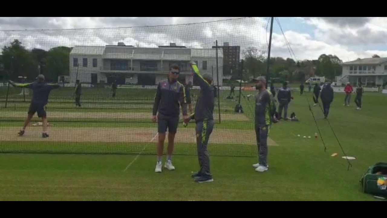 Pakistan Team training at County ground Beckenham, Kent, Sportswire Pakistan