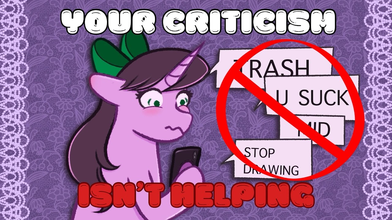 How to not Suck When Giving Art Advice!