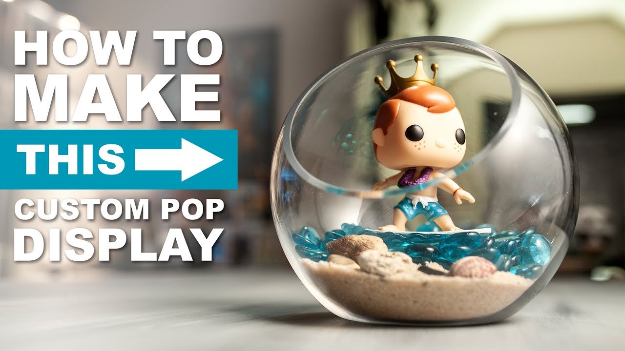 $20 Custom Funko Pop Display - HOW TO
