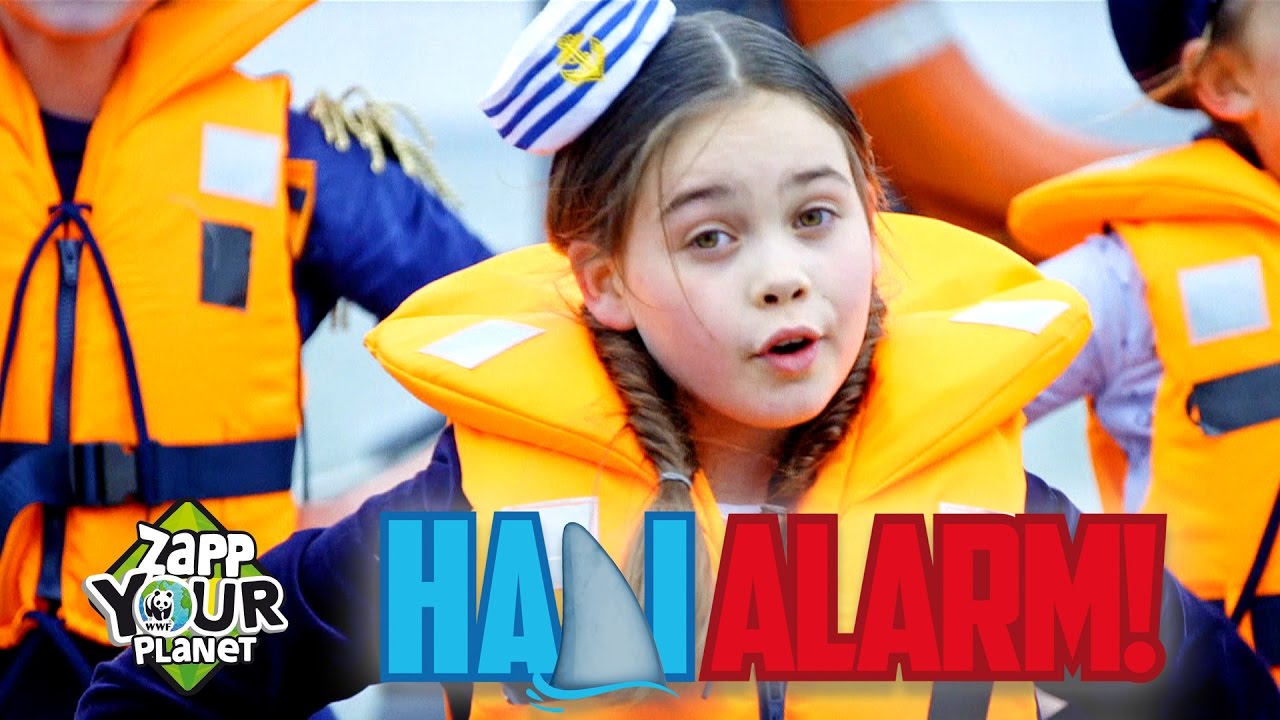 🎵Kinderen voor Kinderen - Haai-alarm! (Officiële Zapp Your Planet videoclip)